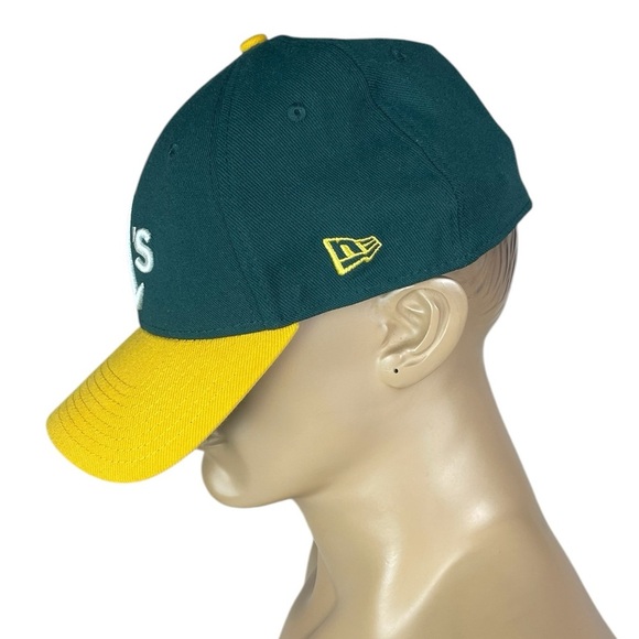 NEW New Era Genuine Merchandise 39 thirty Oakland A’s Fitted Team Hat M/L - Picture 2 of 4